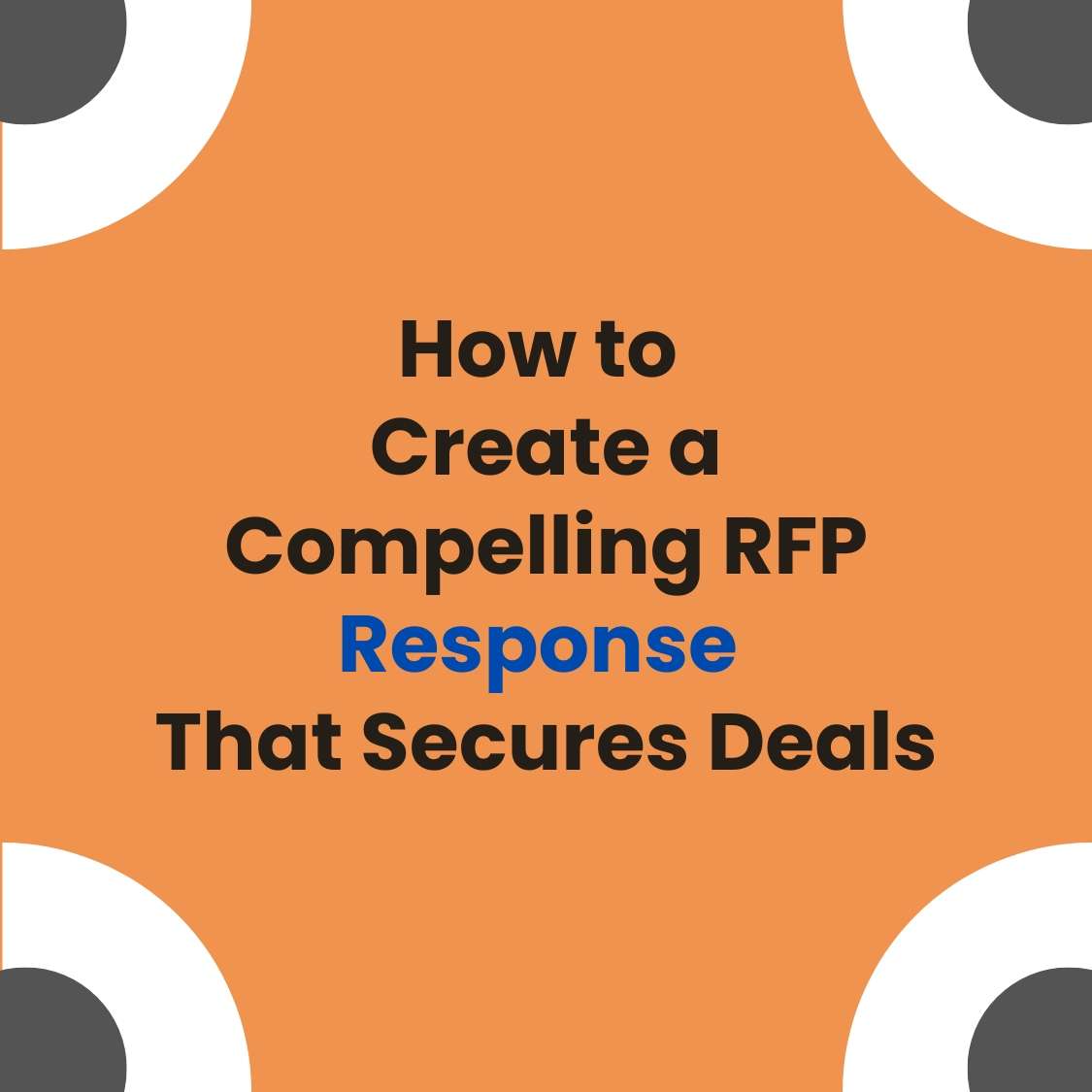 How to Write a Winning RFP Response