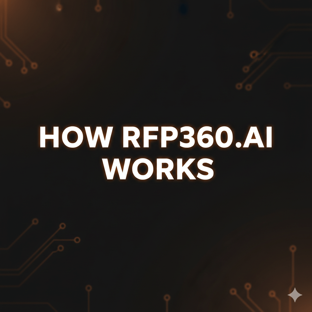 RFP360.AI: How Our Best AI RFP Tool Works for You