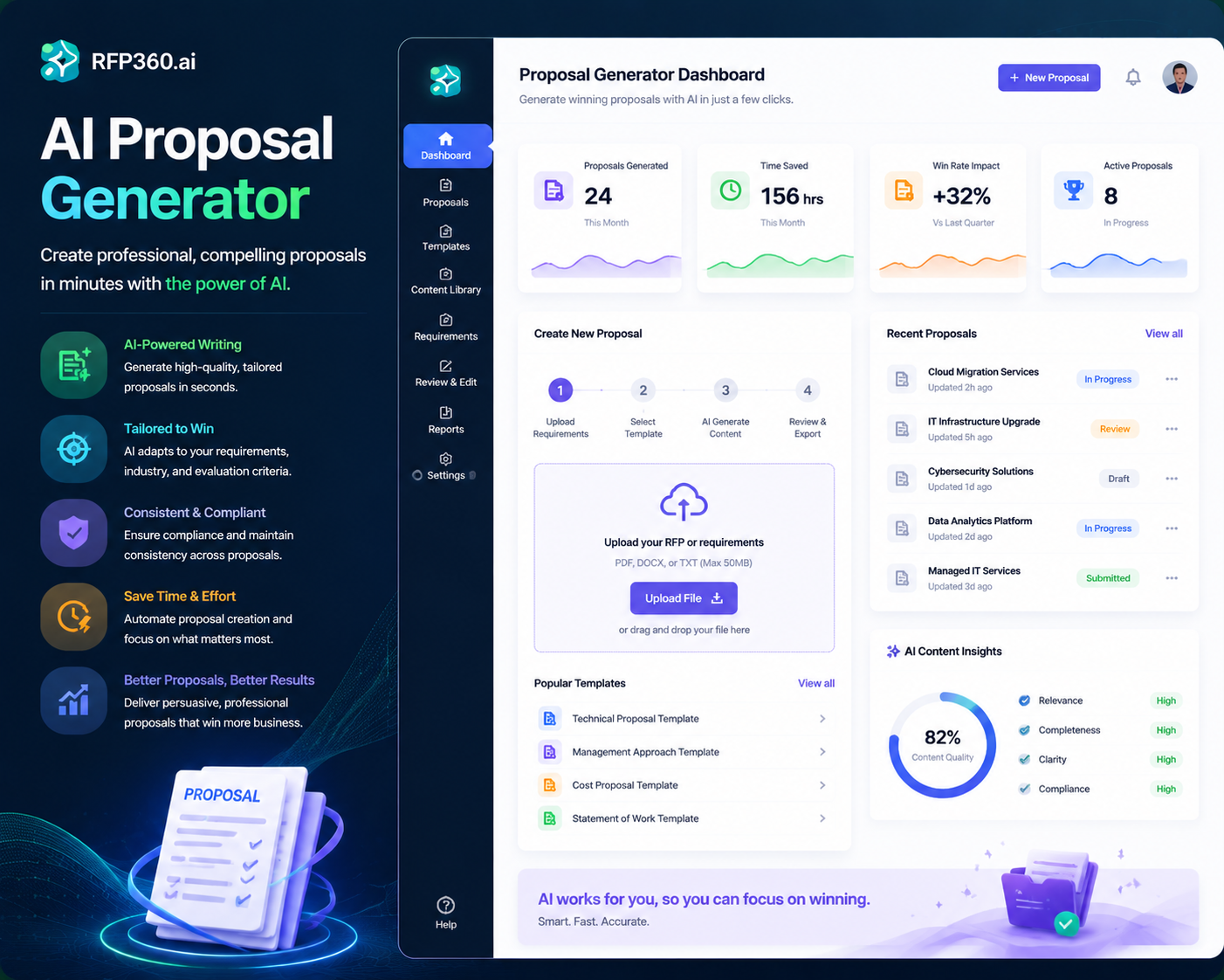 AI Proposal Generator – Create Professional Proposals Fast