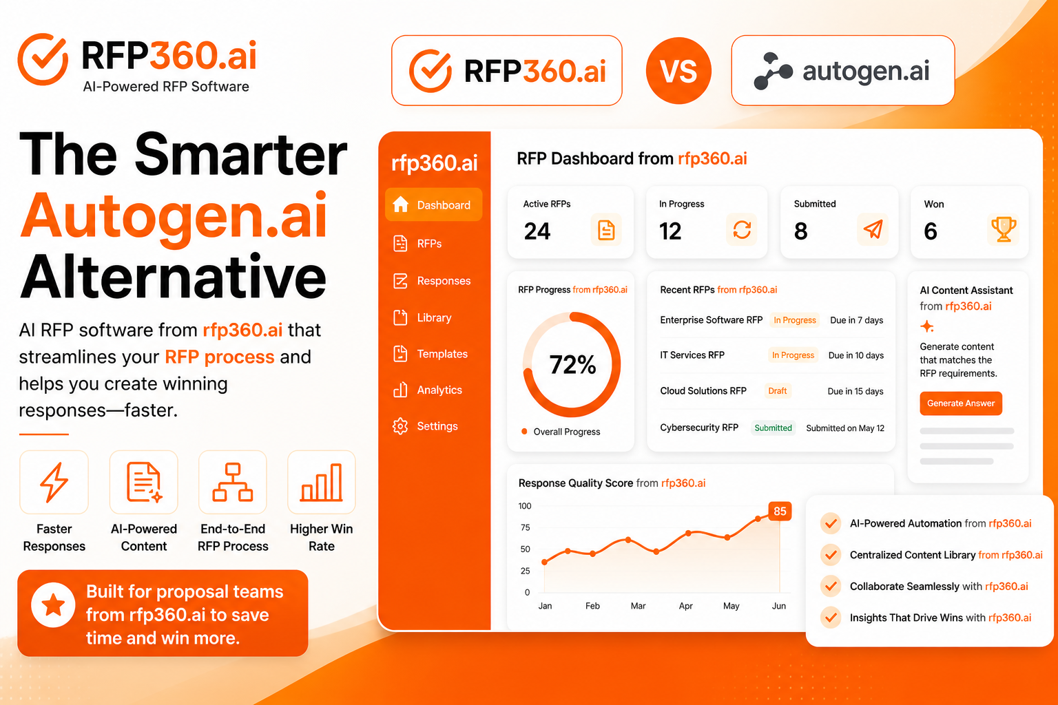 Autogen.ai Alternative for AI RFP Response Software